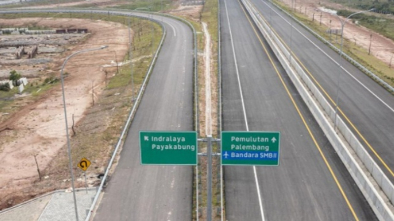 Tol Pengubung antara Palembang-Jambi terus dikebut