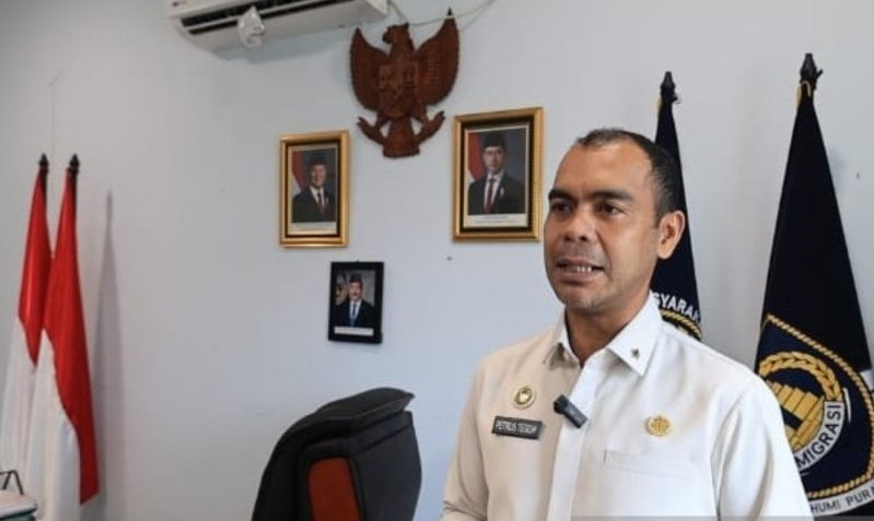 Kepala Kanwil Imigrasi Jambi Petrus Teguh Aprianto 