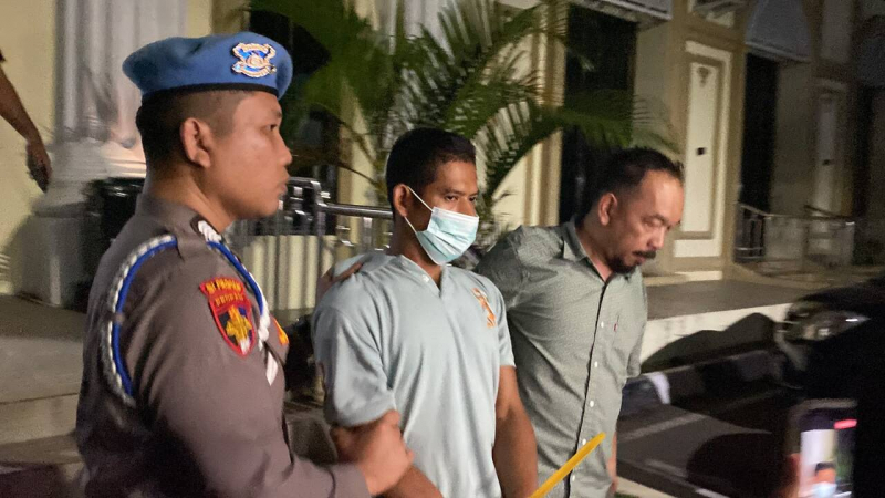 Pelaku berinisial AM (33), warga Kecamatan Danau Sipin, Kota Jambi, ditangkap tim gabungan Polresta Jambi di kawasan Sipin pada Senin (22/6/2026) sore.