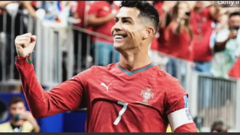 Penyerang Timnas Portugal Cristiano Ronaldo