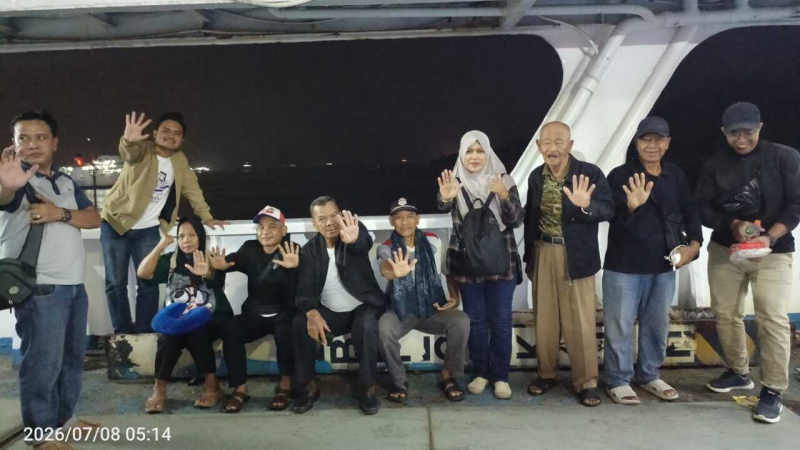 Ratusan warga yang tergabung dalam Forum Warga Tolak Zona Merah Jambi bersiap melakukan aksi langsung ke ibu kota, Jakarta