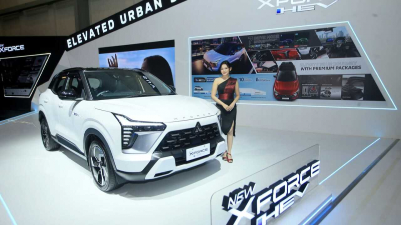 Mitsubishi New Xforce dihadirkan pada ajang GIIAS 2026 dan jadi bintang utama