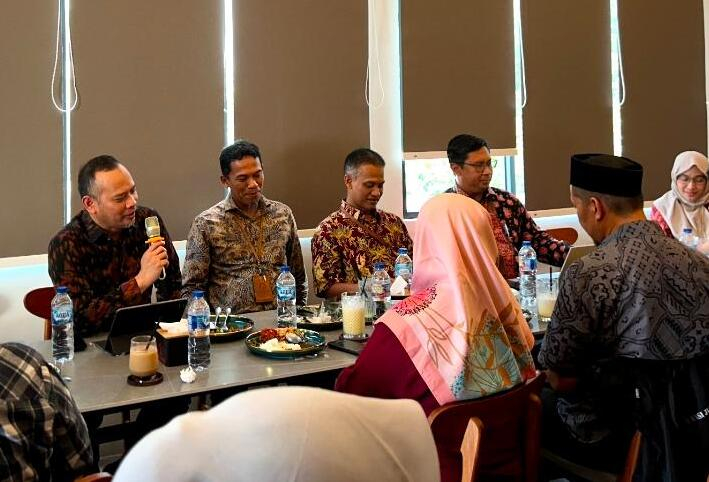 Pihak BI Jambi melaksanakan ekspose terkait pelaksanaan Gentala Arasi 2026 di Museum Sriwijaya Dharmakirti, KCBN Muaro Jambi