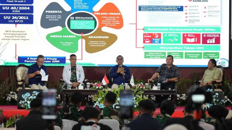 Kegiatan media workshop untuk mengupas tuntas layanan jantung dalam Program JKN